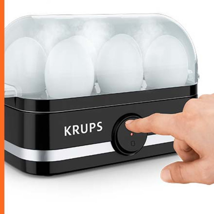 Krups Simply Electric Egg Cooker With Accessories. 6 Egg Capacity